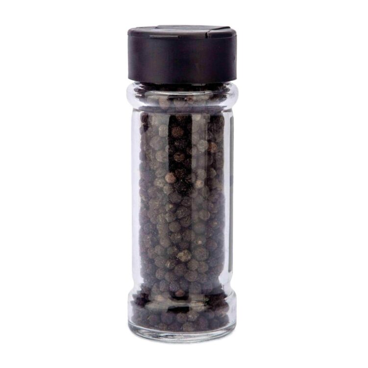 Black Pepper Corns 40g Bottle by Ceylonging - Ceylonging
