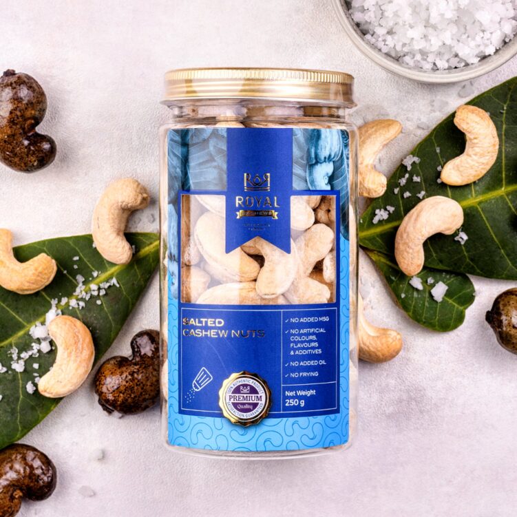 Premium Salted Cashew Nuts 250g by Ceylonging - Ceylonging