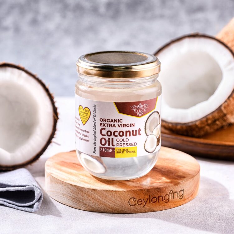 Extra Virgin Coconut Oil 210ml by Ceylonging - Ceylonging