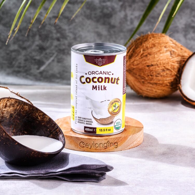 Organic Coconut Milk (17% Fat) 400ml by Ceylonging - Ceylonging