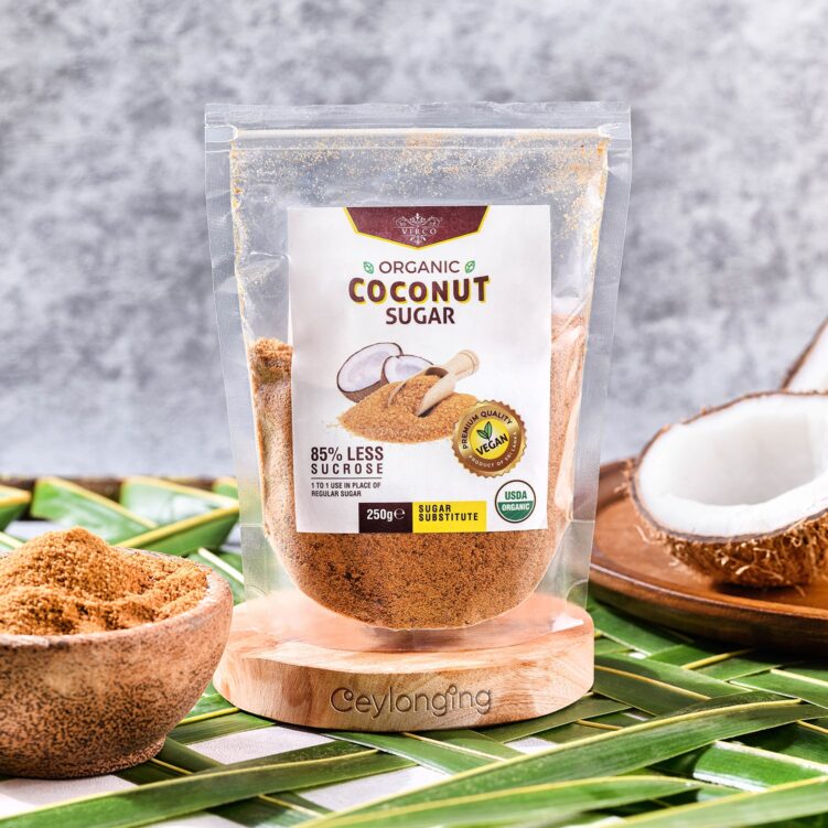 Organic Coconut Sugar 250g by Ceylonging - Ceylonging